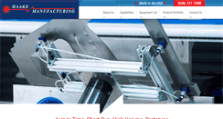 Desktop Screenshot of haakemfg.com